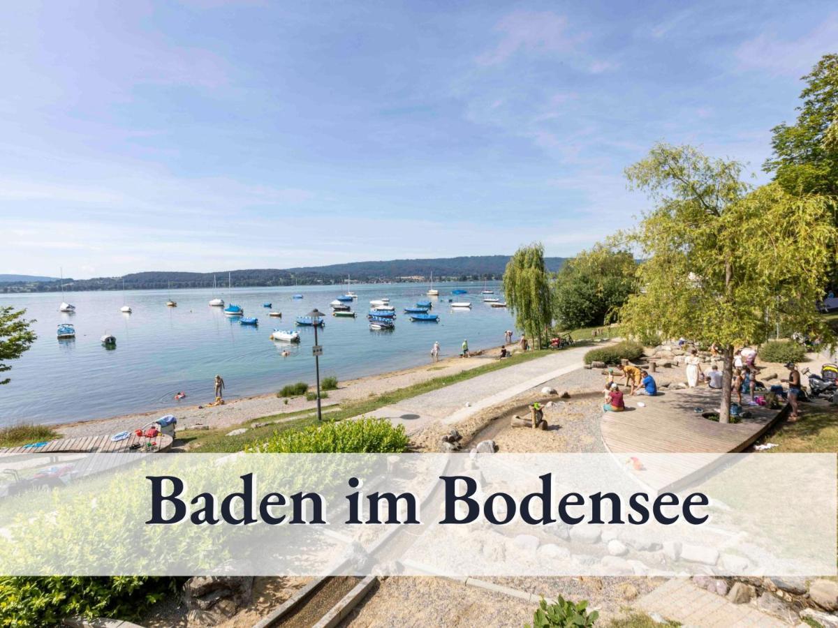 Gemuetliche Ferienwohnung In Bester Bodenseelage L 1 Minute Zum Bodensee L 1 Zimmer L Vollausgestattete Kueche L Free-Wlan L Willkommen Im Apartment Boehringen Radolfzell am Bodensee Zewnętrze zdjęcie